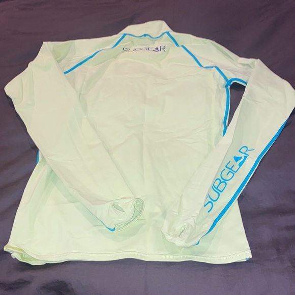 Subgear Pebble Women's Long Sleeve Rashguard, 2XL, Yellow - Picture 3 of 4